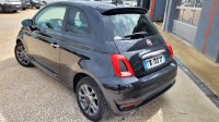 FIAT 500 S 1.2 ESSENCE NOIRE GARAGE AUTOMOBILES DU CHATEAU A PIERRE DE BRESSE - AGENT CITROEN ET PEUGEOT
