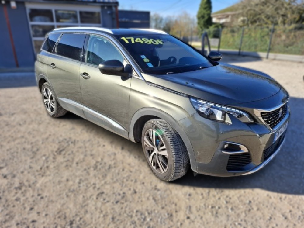 PEUGEOT 5008 1.5 BLUE HDI 130 ALLURE BUSINESS EAT8 GRIS AU GARAGE AUTOMOBILES DU CHATEAU A PIERRE DE BRESSE