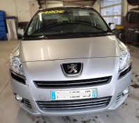 PEUGEOT 5008 1.6 BLUE HDI 112 GRIS - AGENT PEUGEOT AUTOMOBILES DU CHATEAU GARAGE A PIERRE DE BRESSE
