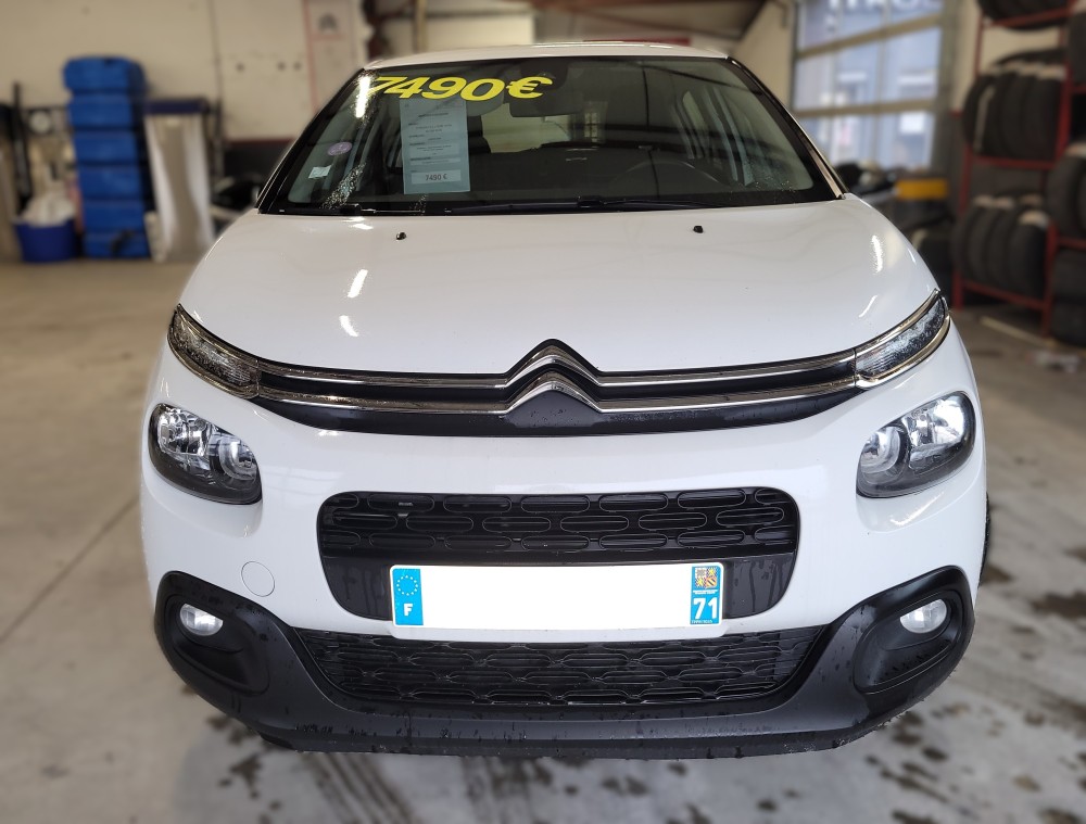 CITROEN C3 1.2 82 ESSENCE AU GARAGE AUTOMOBILES DU CHATEAU à Pierre de Bresse 71270 - Agent CITROEN