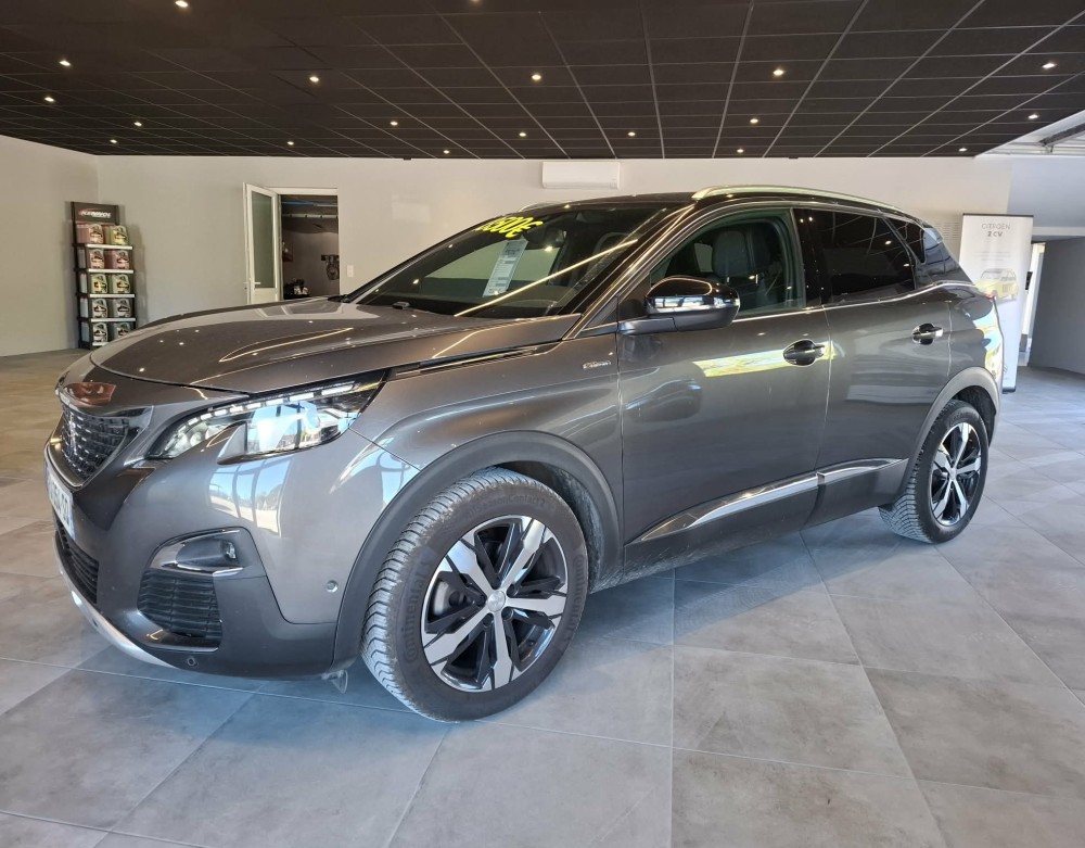 PEUGEOT 3008 1.2 130 GT LINE ESSENCE - AGENT PEUGEOT - GARAGE AUTOMOBILES DU CHATEAU A PIERRE DE BRESSE 71270